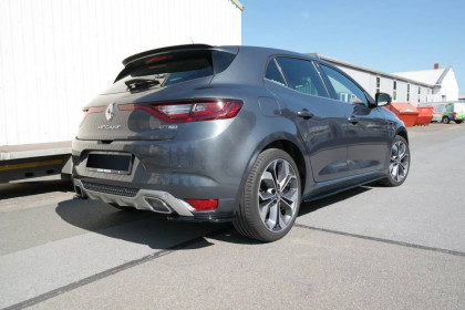 Splittery zadní boční Renault Megane Mk.4 GT-Line černý lesklý plast