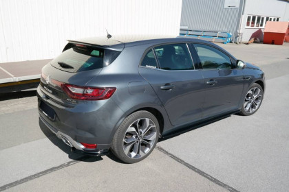 Splittery zadní boční Renault Megane Mk.4 GT-Line černý lesklý plast