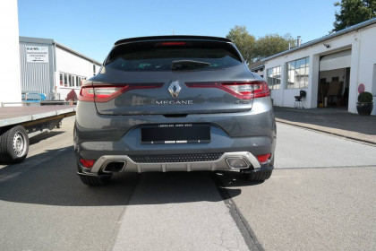 Splittery zadní boční Renault Megane Mk.4 GT-Line černý lesklý plast