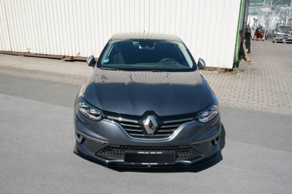 Spojler pod nárazník lipa Renault Megane Mk.4 GT-Line černý lesklý plast