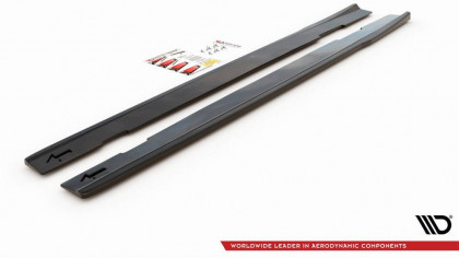 Prahové lišty Mercedes-AMG CLA 35 / 45 C118 černý lesklý plast