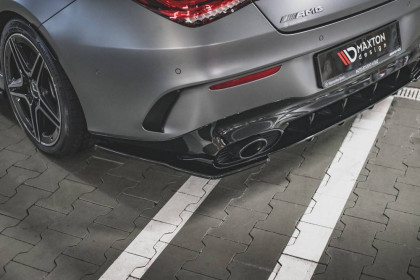 Splittery zadní boční Mercedes-AMG CLA 35 / 45 C118 černý lesklý plast