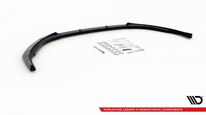 Spojler pod nárazník lipa V.1 Peugeot 308 GT Mk2 Facelift černý lesklý plast
