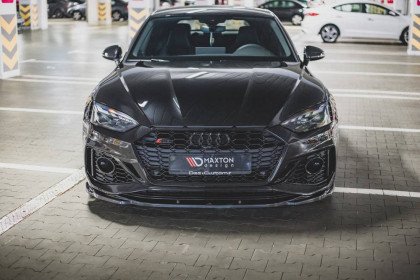 Spojler pod nárazník lipa V.3 Audi RS5 F5 Facelift carbon look