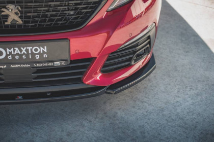 Spojler pod nárazník lipa V.2 Peugeot 308 GT Mk2 Facelift carbon look