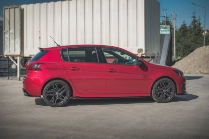 Prahové lišty Peugeot 308 GT Mk2 Facelift carbon look