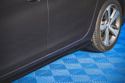 Prahové lišty Peugeot 308 Mk2 Facelift carbon look