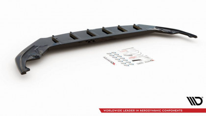 Spojler pod nárazník lipa V.1 Lexus LC 500 černý lesklý plast