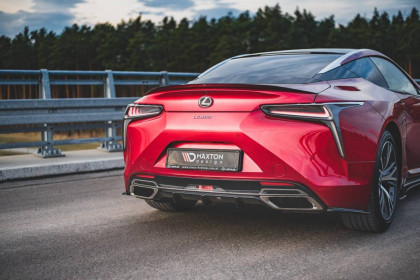 Spoiler zadního nárazníku Lexus LC 500 černý lesklý plast