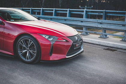 Spojler pod nárazník lipa V.2 Lexus LC 500 černý lesklý plast