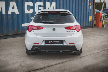 Spoiler zadního nárazníku V.1 Alfa Romeo Giulietta Facelift černý lesklý plast