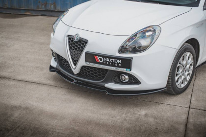 Spojler pod nárazník lipa V.2 Alfa Romeo Giulietta Facelift černý lesklý plast