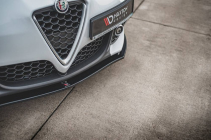 Spojler pod nárazník lipa V.1 Alfa Romeo Giulietta Facelift černý lesklý plast