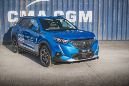 Spojler pod nárazník lipa V.1 Peugeot 2008 Mk2 matný plast