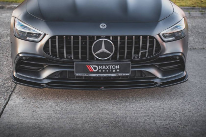 Spojler pod nárazník lipa V.1 Mercedes-AMG GT 53 4-Door Coupe černý lesklý plast