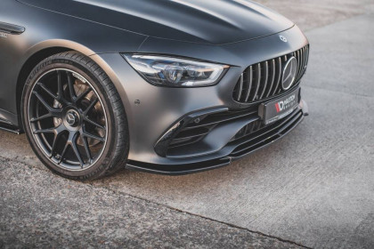 Spojler pod nárazník lipa V.1 Mercedes-AMG GT 53 4-Door Coupe černý lesklý plast