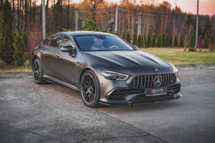 Prahové lišty Mercedes-AMG GT 53 4-Door Coupe černý lesklý plast