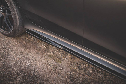 Prahové lišty Mercedes-AMG GT 53 4-Door Coupe černý lesklý plast