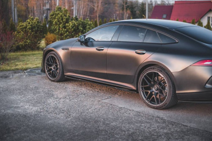 Prahové lišty Mercedes-AMG GT 53 4-Door Coupe černý lesklý plast