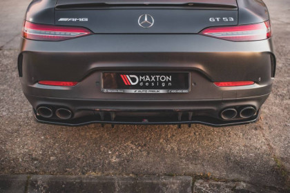 Spoiler zadního nárazníku Mercedes-AMG 53 4 Door Coupe se žebry carbon look