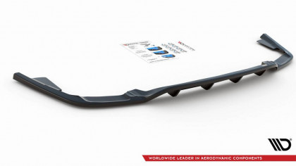 Spoiler zadního nárazníku Volvo XC60 Mk2 R-Design se žebry carbon look