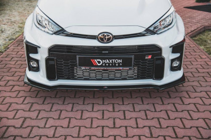 Spojler pod nárazník lipa V.1 Toyota GR Yaris Mk4 černý lesklý plast