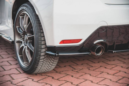 Splittery zadní boční V.1 Toyota GR Yaris Mk4 černý lesklý plast