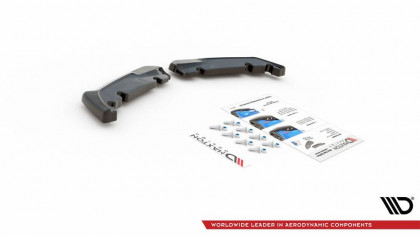 Splittery zadní boční V.1 Toyota GR Yaris Mk4 černý lesklý plast