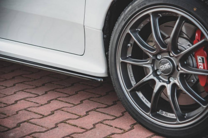 Prahové lišty V.1 Toyota GR Yaris Mk4 carbon look