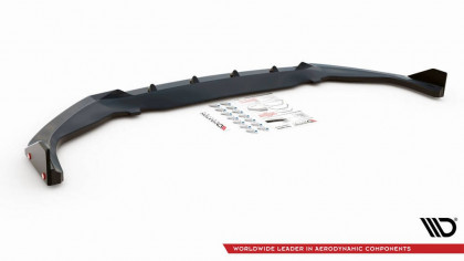 Spojler pod nárazník lipa + Flaps V.2 Toyota GR Yaris Mk4 černý lesklý plast