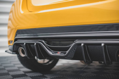 Difuzor zadního nárazníku Toyota GR Yaris Mk4 černý lesklý plast