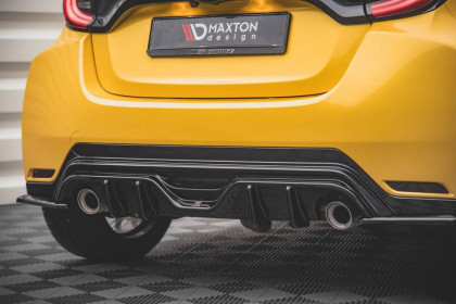 Difuzor zadního nárazníku Toyota GR Yaris Mk4 černý lesklý plast