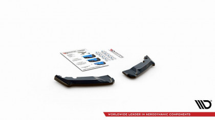 Splittery zadní boční V.3 Toyota GR Yaris Mk4 černý lesklý plast