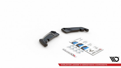 Splittery zadní boční V.3 Toyota GR Yaris Mk4 černý lesklý plast