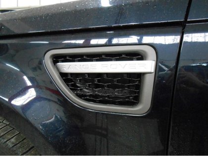Boční mřížky Land Rover Range Rover Sport (06-09) Autobiography black/silver