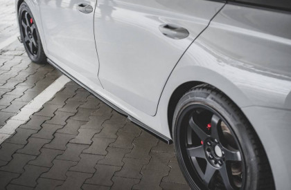 Prahové lišty V.1 Škoda Octavia RS Mk4 carbon look