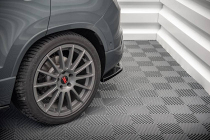 Splittery zadní boční Cupra Ateca černý lesklý plast