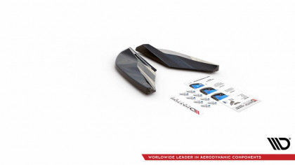 Splittery zadní boční Cupra Ateca černý lesklý plast