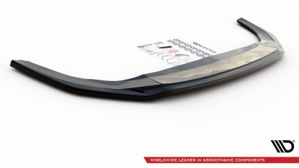 Spojler pod nárazník lipa V.4 Volkswagen Golf 8 GTI černý lesklý plast