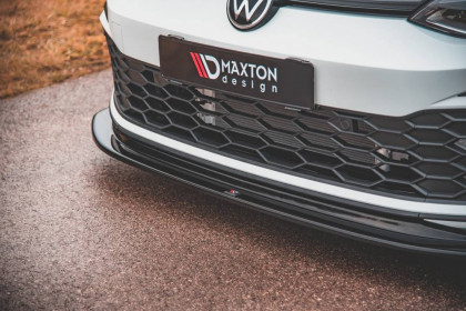 Spojler pod nárazník lipa V.5 Volkswagen Golf 8 GTI carbon look