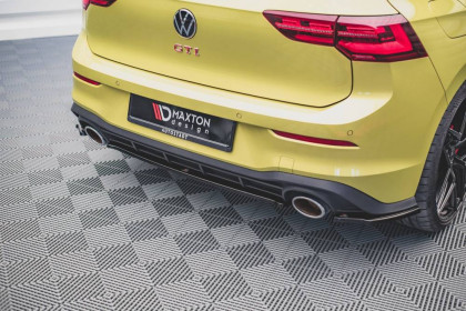 Spoiler zadního nárazníku Volkswagen Golf 8 GTI Clubsport černý lesklý plast