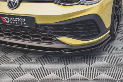 Spojler pod nárazník lipa V.2 Volkswagen Golf 8 GTI Clubsport carbon look
