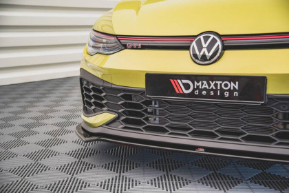 Spojler pod nárazník lipa V.3 Volkswagen Golf 8 GTI Clubsport carbon look