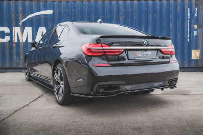 Spoiler zadního nárazníku for BMW 7 M-Pack G11 s křidélky carbon look