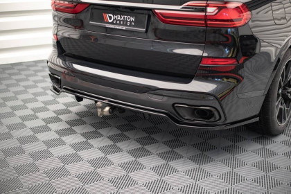 Spoiler zadního nárazníku BMW X7 M G07 s křidélky carbon look