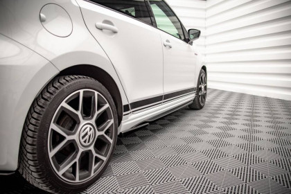 Prahové lišty Volkswagen Up GTI černý lesklý plast