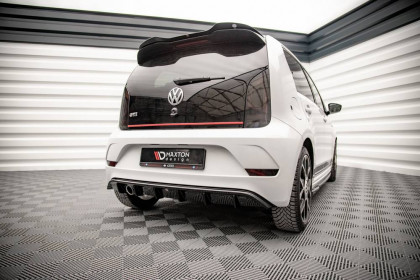 Prodloužení spoileru Volkswagen Up GTI černý lesklý plast