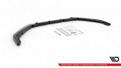 Spojler pod nárazník lipa V.1 Peugeot 208 Mk2 černý lesklý plast