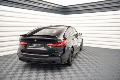 Spoiler zadního nárazníku BMW 6 GT G32 M-Pack černý lesklý plast