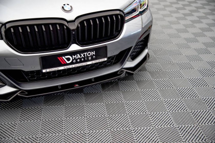 Spojler pod nárazník lipa V.1 BMW 5 G30 Facelift M-Pack carbon look